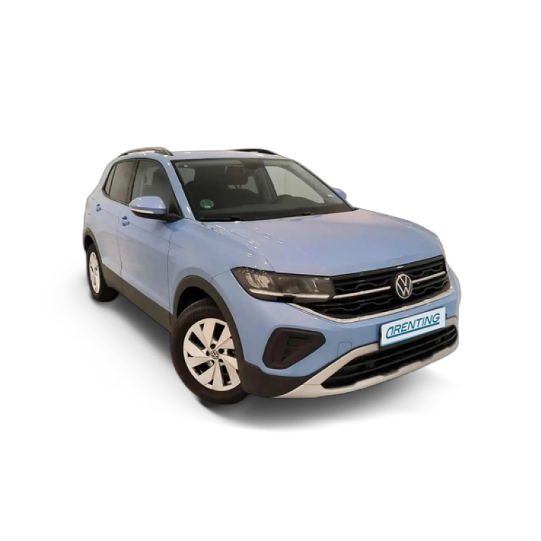Renting Volkswagen T-Cross 1.0 TSI Life 85kW Azul 2