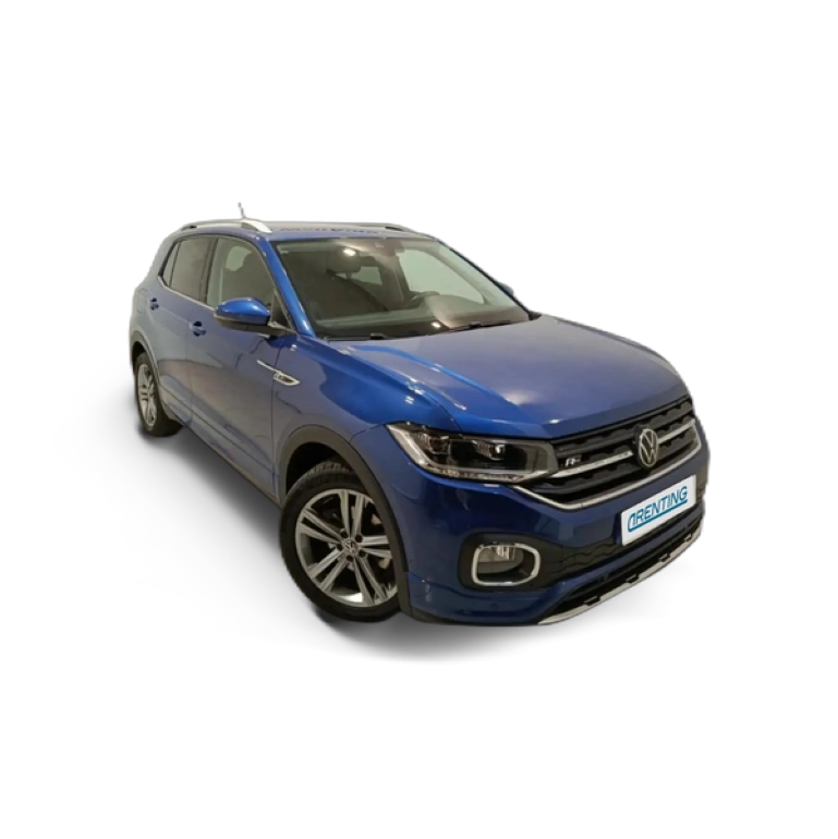 Renting Volkswagen T-Cross 1.0 TSI Sport DSG7 81kW Azul 1 1