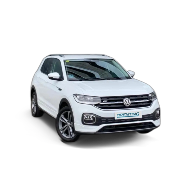 Renting Volkswagen T-Cross 1.0 TSI Sport DSG7 85kW Blanco