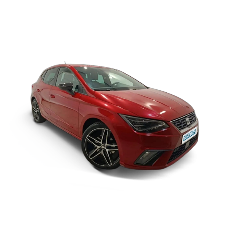 Renting SEAT Ibiza 1.0 TSI S&amp;S FR 110 Rojo 1