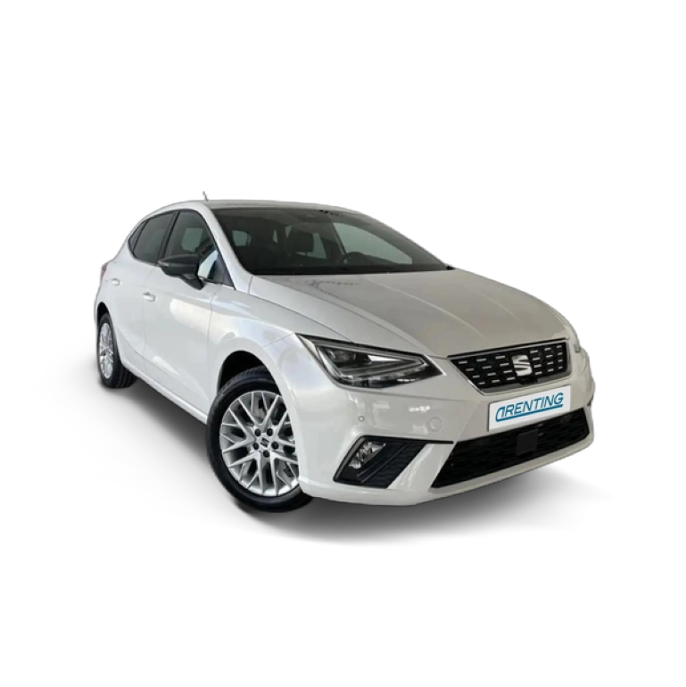 Renting SEAT Ibiza 1.0 TSI S&amp;S Special Edition 115 Blanco 1