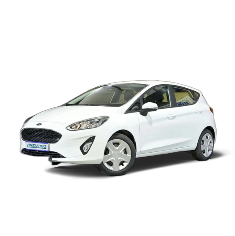 Renting Ford Fiesta 1.1 TiVCT 55kW 75CV Trend 5p Blanco