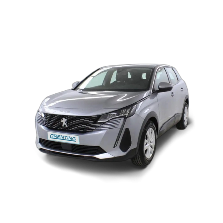 Renting Peugeot 3008 1.2 PureTech 96KW S&amp;S Active Pack Gris 1