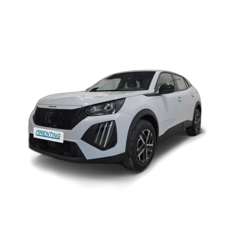 Renting Peugeot 2008 1.2 PureTech S&amp;S Active 100 Blanco 1