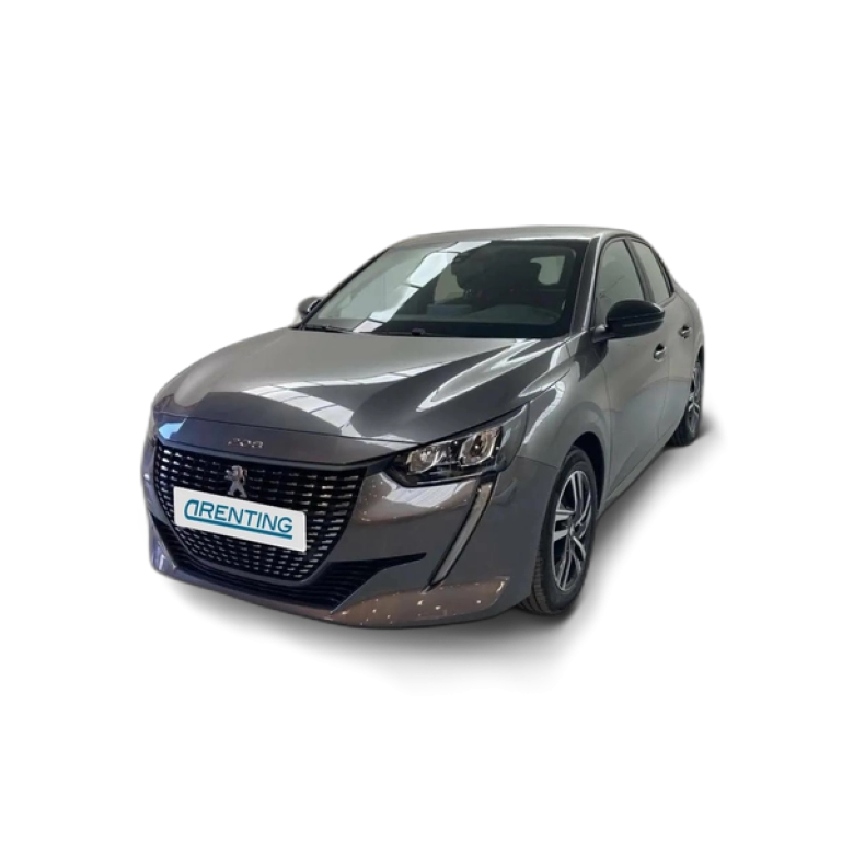 Renting Peugeot 208 1.2 Puretech S&amp;S Active Pack 75 Negro