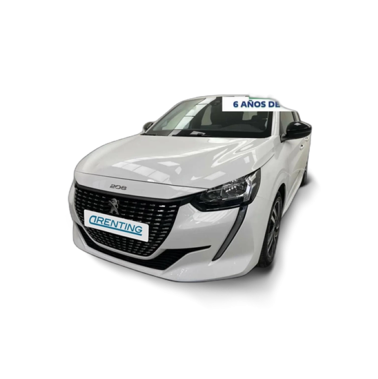 Renting Peugeot 208 1.2 Puretech S&amp;S Active Pack 75 Blanco 1