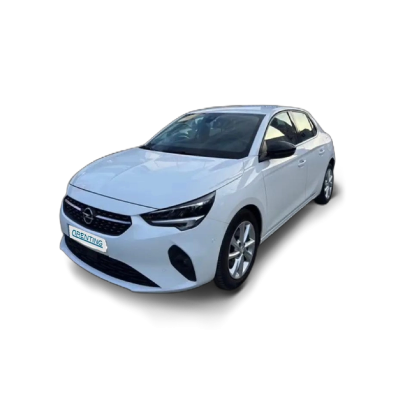 Renting Opel Corsa 1.2T XHL S/S Elegance 100 Blanco