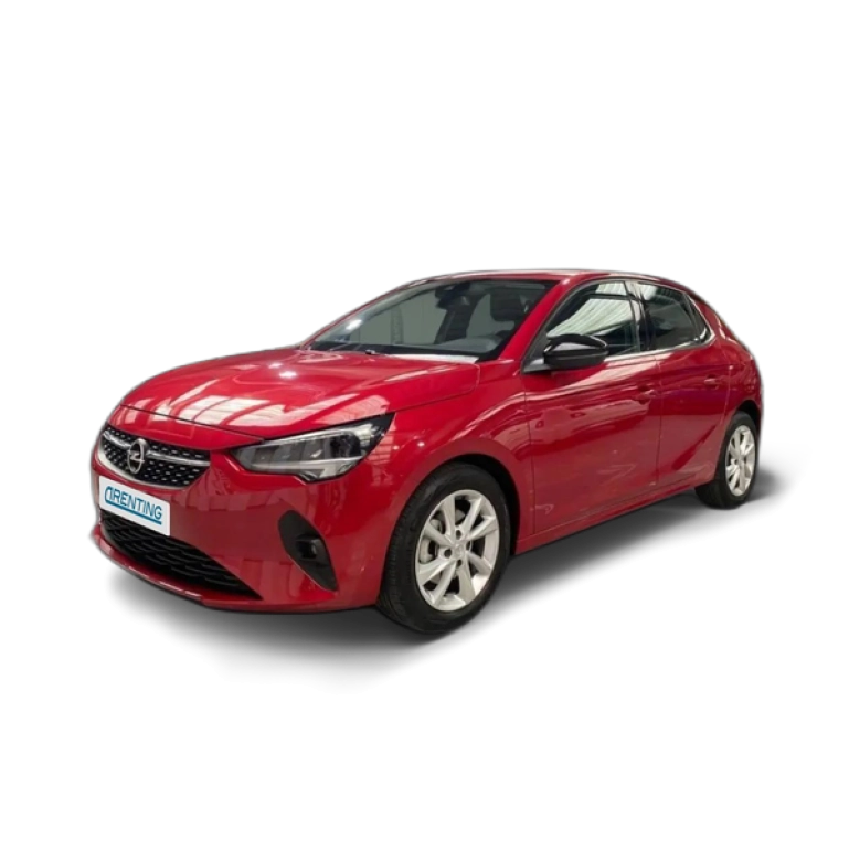 Renting Opel Corsa 1.2T XHL S/S Elegance 100 Rojo