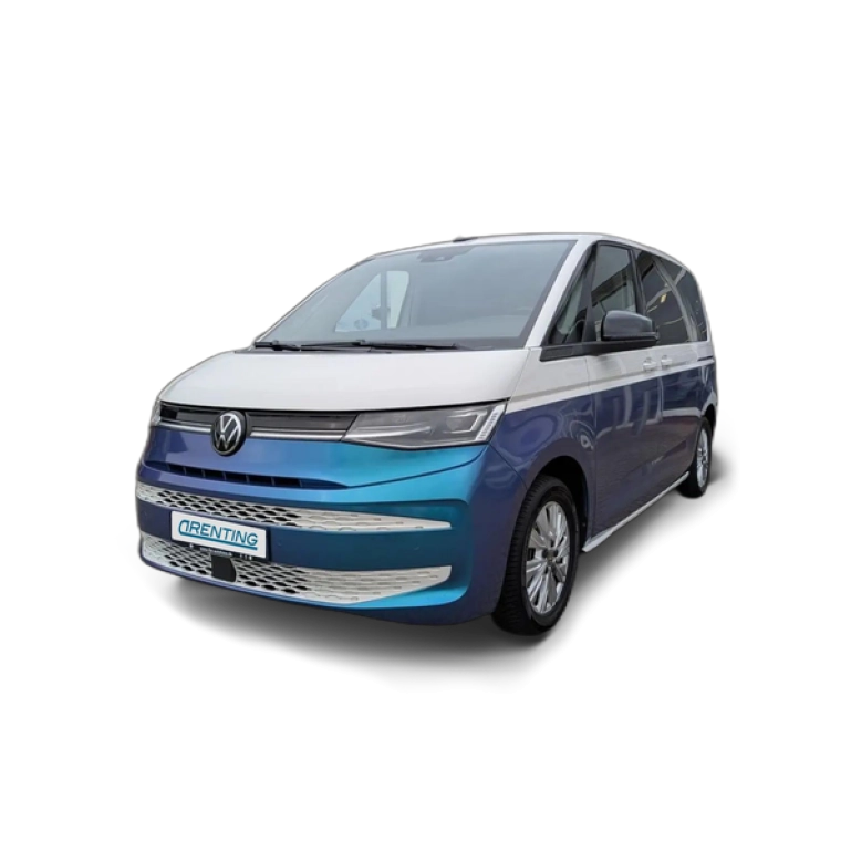 Renting Volkswagen T7 Multivan 1.4 TSI PHEV Batalla Corta Life DSG 160kW Blanco