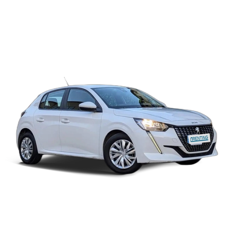 Renting Peugeot 208 1.5 BlueHDi 100Cv Blanco