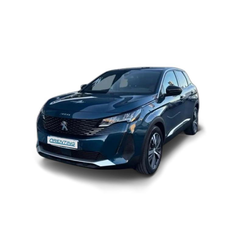 Renting Peugeot 3008 1.5 BlueHDi 96kW S&amp;S  EAT8 Allure Pack Azul 2