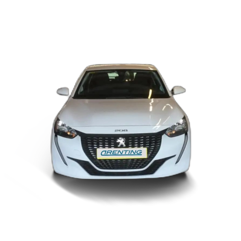 Renting Peugeot 208 1.5 BlueHDi S&amp;S Active 100 Blanco