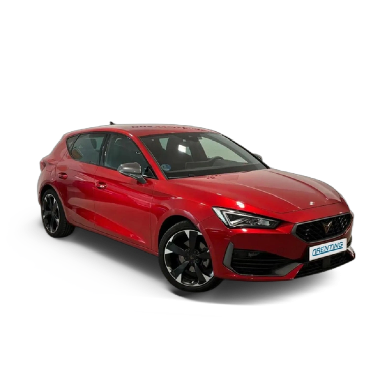 Renting CUPRA Leon 1.5 ETSI DSG 110Kw Rojo