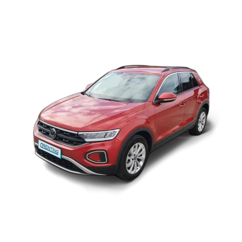 Renting Volkswagen T-Roc 1.5 TSI Life Rojo