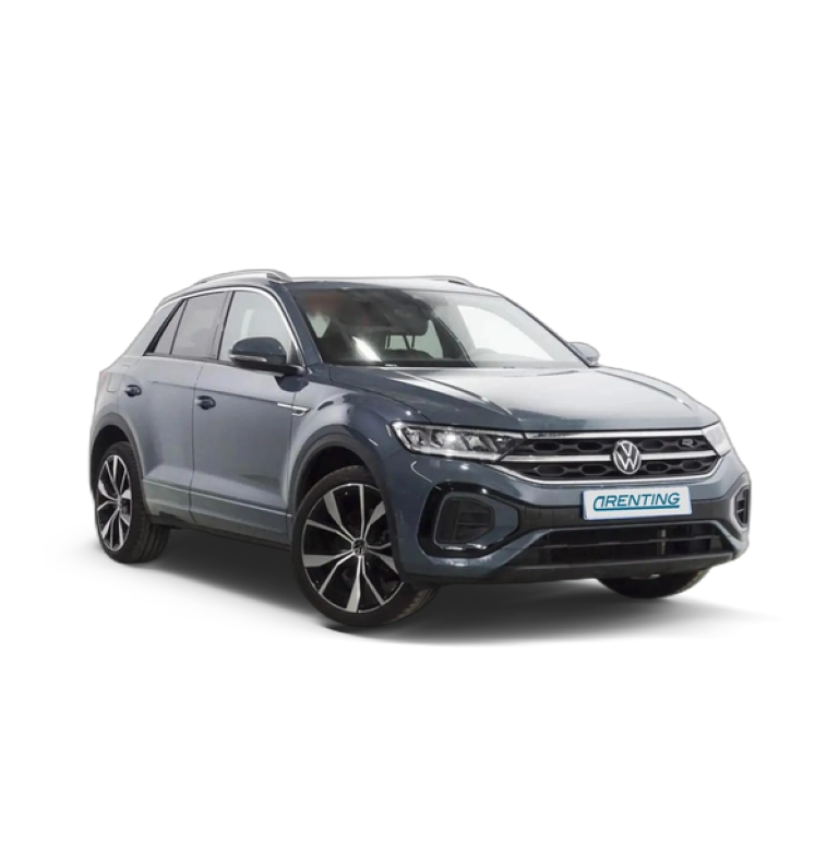Renting Volkswagen T-Roc 1.5 TSI R-Line 110 kW Gris