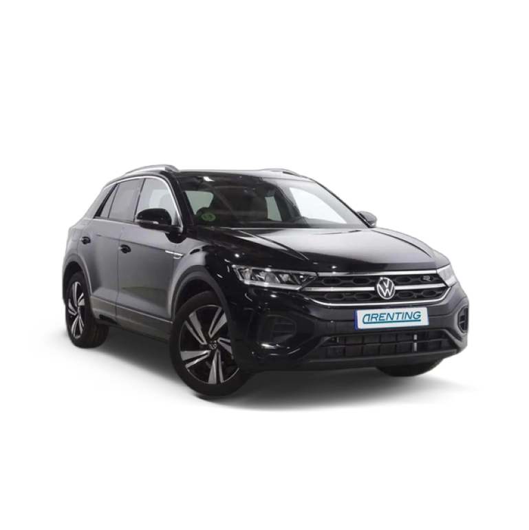 Renting Volkswagen T-Roc 1.5 TSI R-Line 110 kW Negro 1