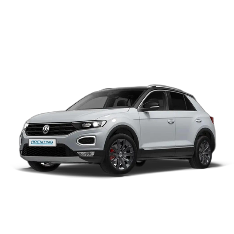 Renting Volkswagen T-Roc 1.5 TSI Sport DSG7 Plateado