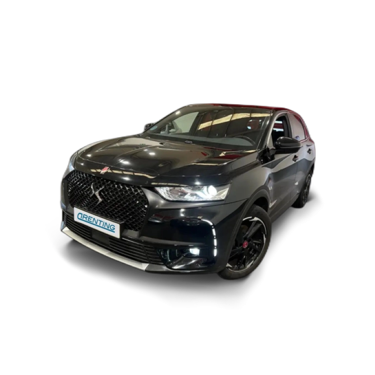 Renting DS Automobiles DS 7 Crossback 1.5BlueHDi Performance Line + Aut. Negro