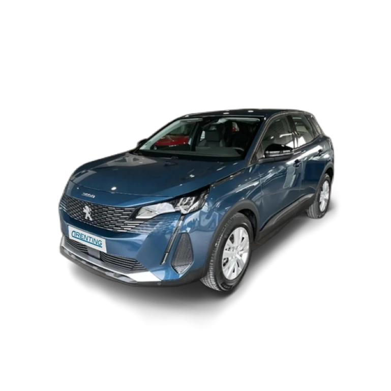 Renting Peugeot 3008 1.6 BlueHDi Active 120 Azul