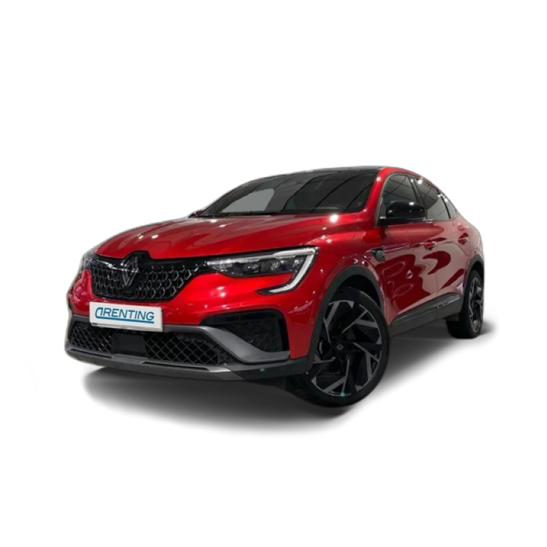 Renting Renault Arkana 1.6 E-Tech Esprit Alpine 103kW Rojo