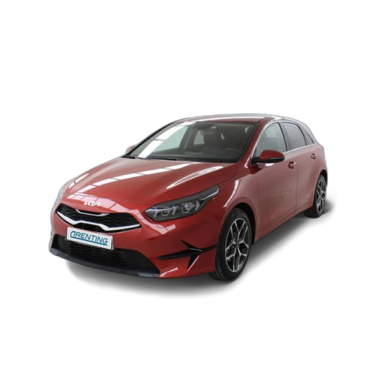 Renting Kia Ceed / cee&#8217;d 1.6 MHEV iMT Tech DCT 136 Rojo