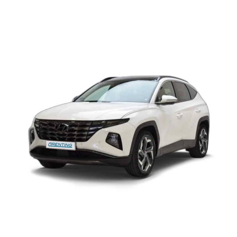 Renting Hyundai TUCSON 1.6 TGDI PHEV Tecno Sky AT Blanco