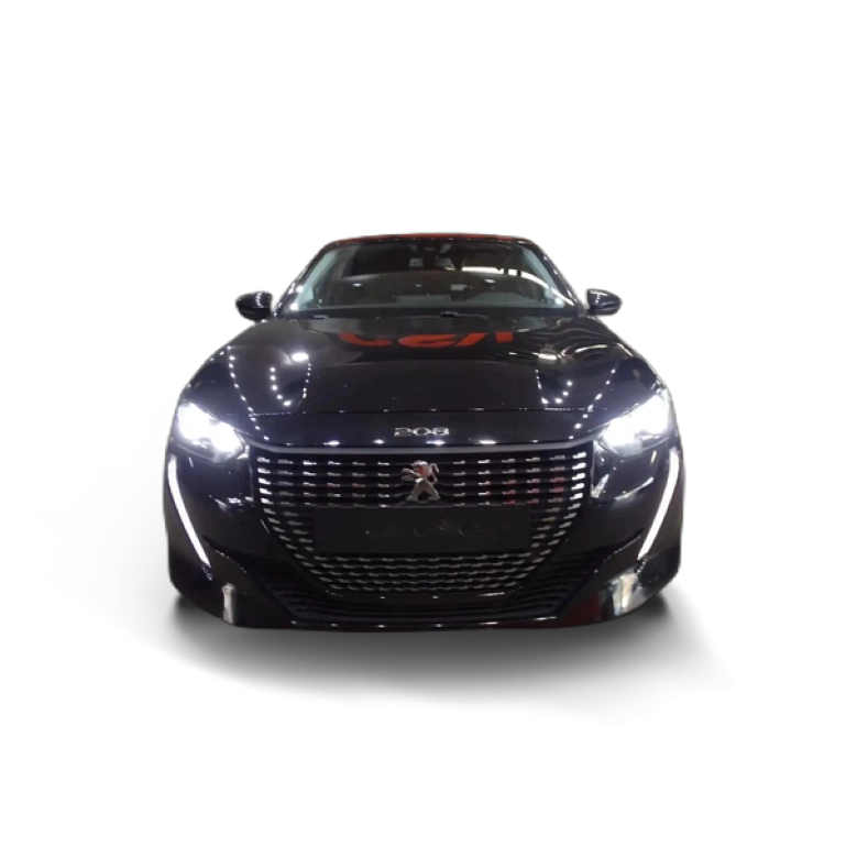 Renting Peugeot 208 1.6BlueHDi Allure 100 Negro