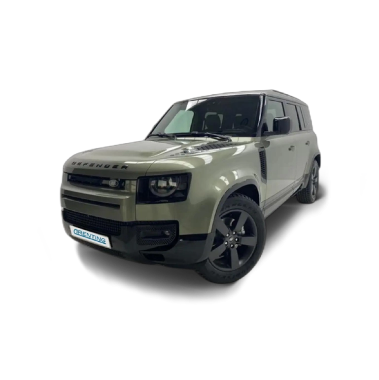 Renting Land Rover Defender 110 3.0D l6 MHEV X-Dynamic SE AWD Aut. 250 Verde