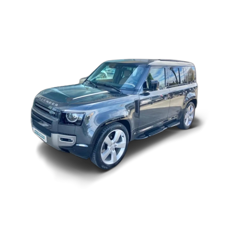 Renting Land Rover Defender 110 5.0 V8 X-Dynamic HSE AWD Aut. 425 Gris