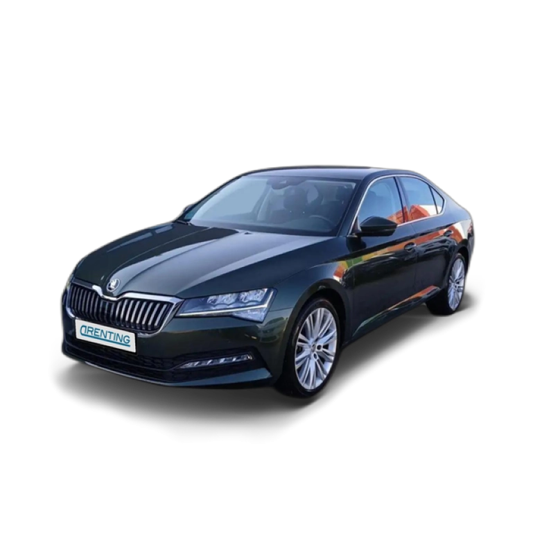 Renting Skoda Superb 2.0TDI AdBlue Ambition DSG 110kW Verde