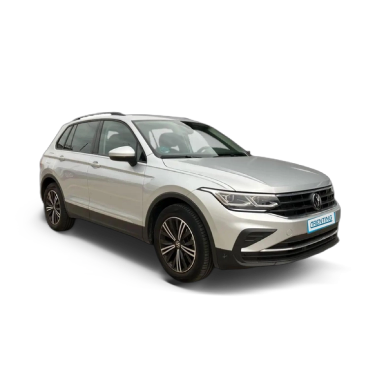 Renting Volkswagen Tiguan 2.0TDI Life DSG 110kW Plateado
