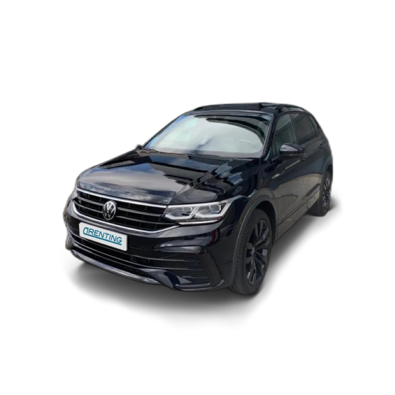 Renting Volkswagen Tiguan Allspace 2.0TDI R-Line 4Motion DSG 147kW Negro