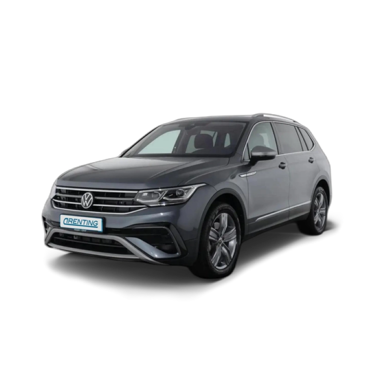 Renting Volkswagen Tiguan Allspace 2.0TDI R-Line 4Motion DSG 147kW Gris