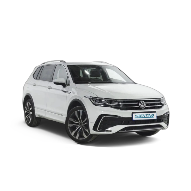 Renting Volkswagen Tiguan Allspace 2.0TDI R-Line DSG 110kW Blanco 1