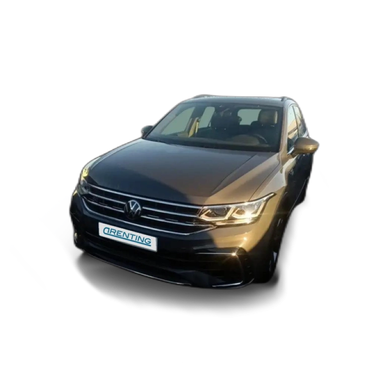 Renting Volkswagen Tiguan 2.0TDI R-Line DSG 110kW Gris 3