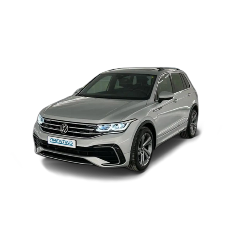 Renting Volkswagen Tiguan 2.0TDI R-Line DSG 110kW Plateado