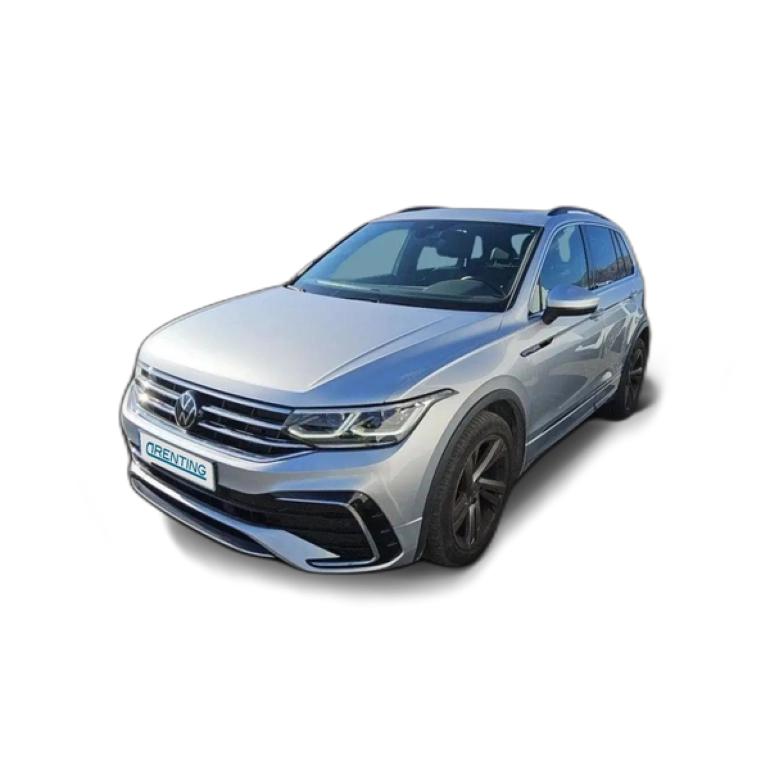 Renting Volkswagen Tiguan 2.0TDI R-Line DSG 110kW Gris 3 1