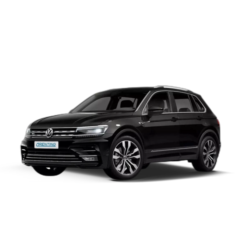 Renting Volkswagen Tiguan 2.0TDI Sport 4Motion DSG 140kW Negro 1