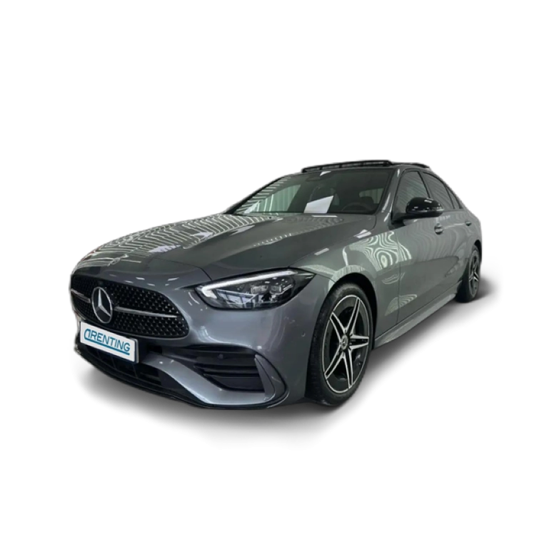 Renting Mercedes-Benz C 220 220d 9G-Tronic Gris 1