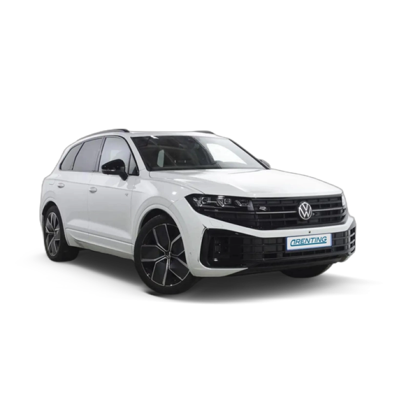 Renting Volkswagen Touareg 3.0TSI V6 R 4Motion Tiptronic Blanco