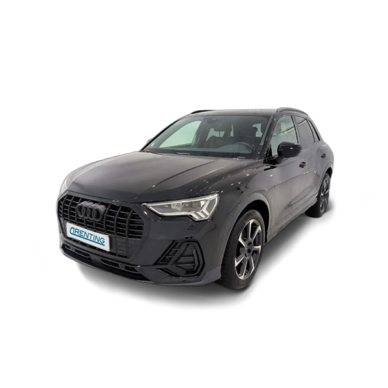 Renting Audi Q3 35 TFSI Black line S tronic Negro 3
