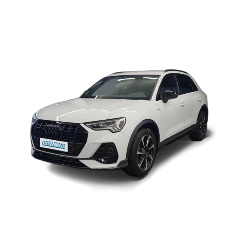 Renting Audi Q3 35 TFSI Black line S tronic Blanco 2