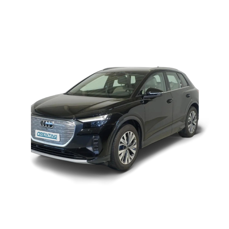 Renting Audi Q4 e-tron 40 Advanced 82KWh Negro