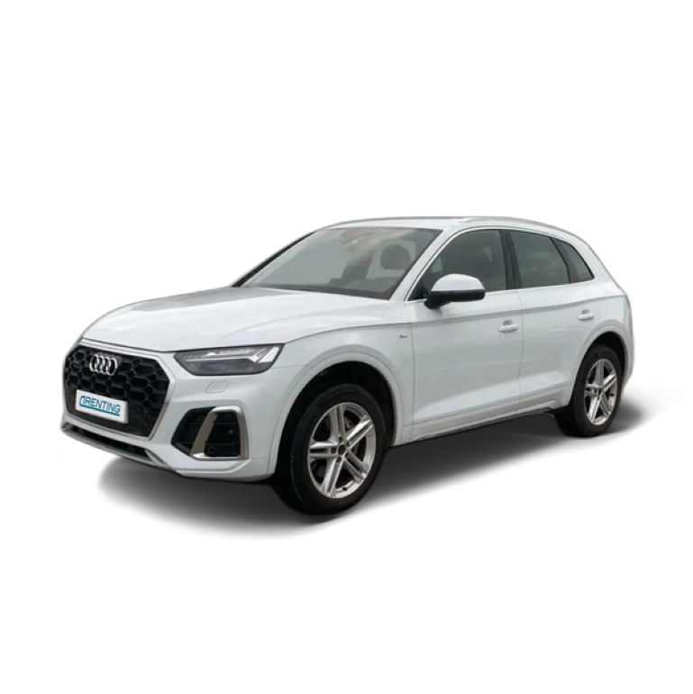 Renting Audi Q5 40 TDI quattro-ultra S line S tronic 150kW Blanco 1