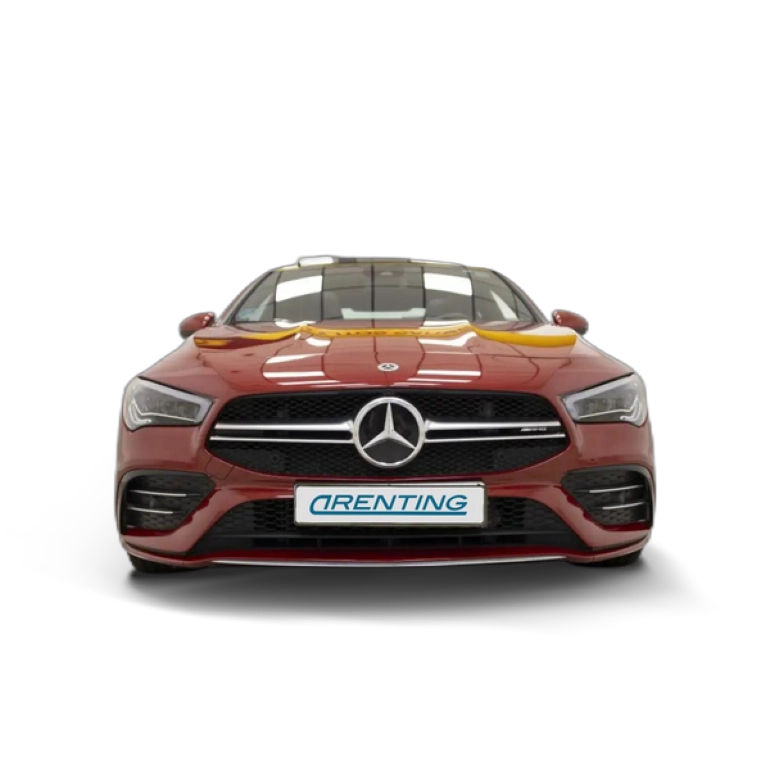 Renting Mercedes-Benz CLA 35 AMG 4Matic+ 7G-DCT Rojo