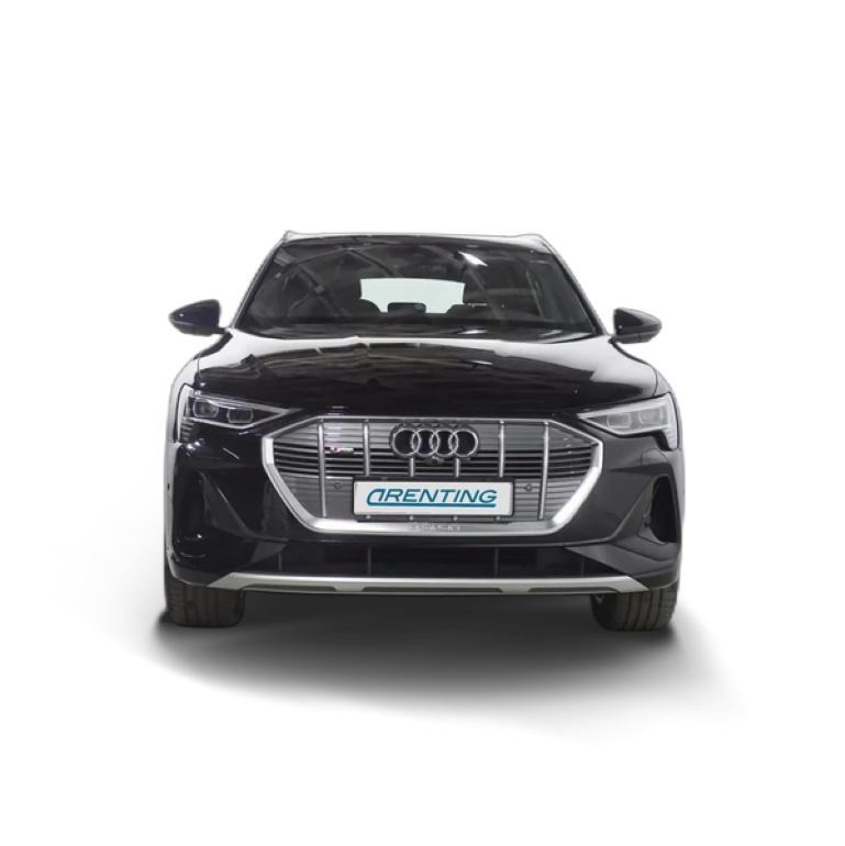 Renting Audi e-tron 55 quattro S line plus Negro 3