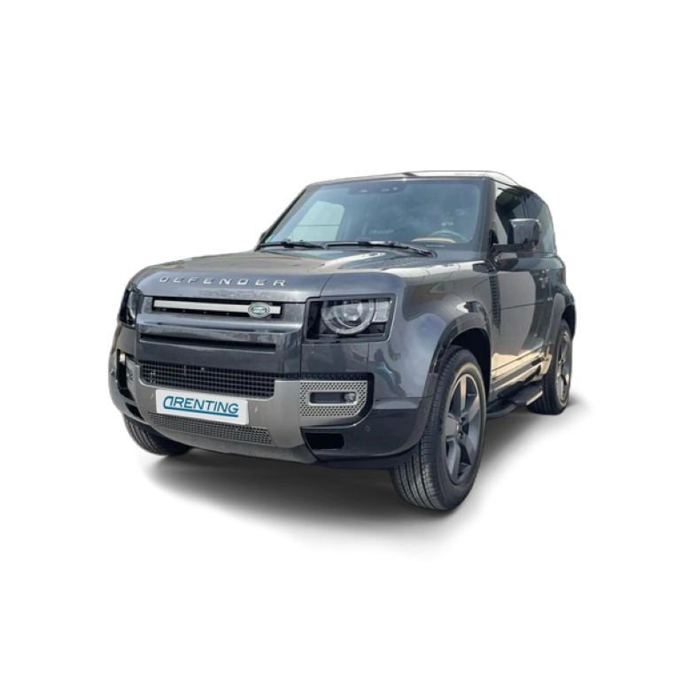 Renting Land Rover Defender 90 3.0D l6 MHEV X-Dynamic HSE AWD Aut. 250 Gris