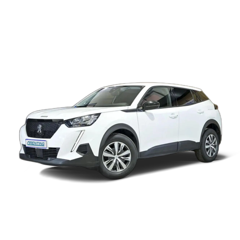 Renting Peugeot 2008 Active BlueHDI 81kW 110CV Blanco
