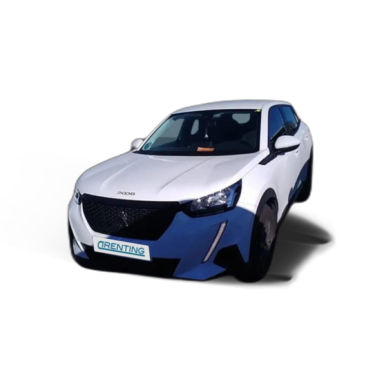 Renting Peugeot 2008 Active BlueHDI 81kW (110CV) Blanco 1