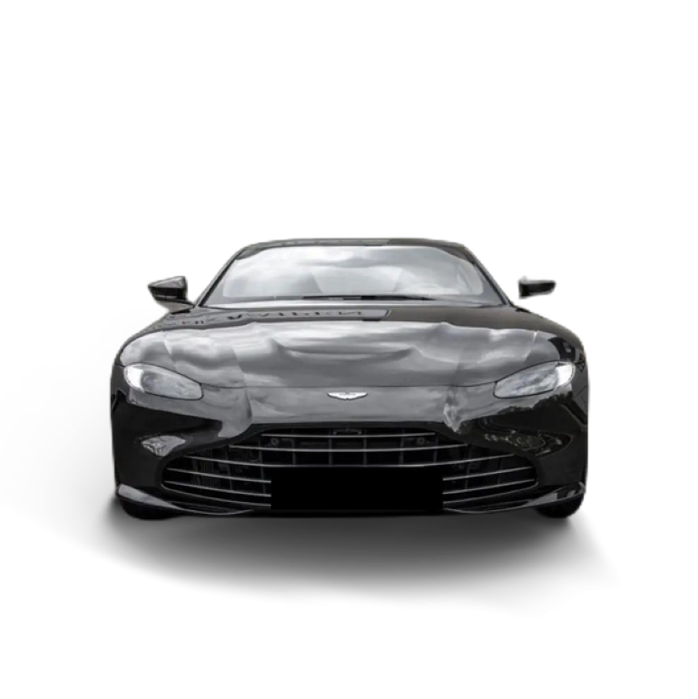 Renting Aston Martin Vantage Negro